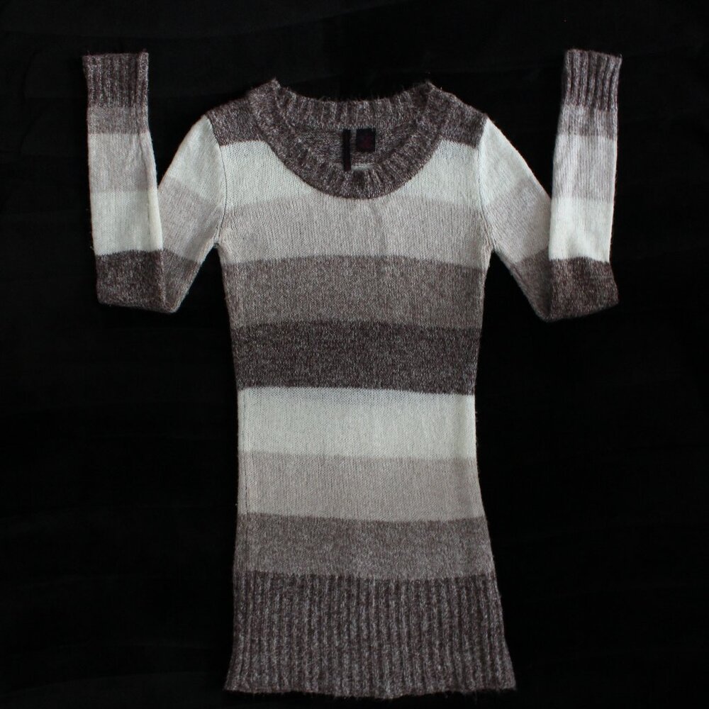 Heart n Crush Fitted Mini Sweater Dress